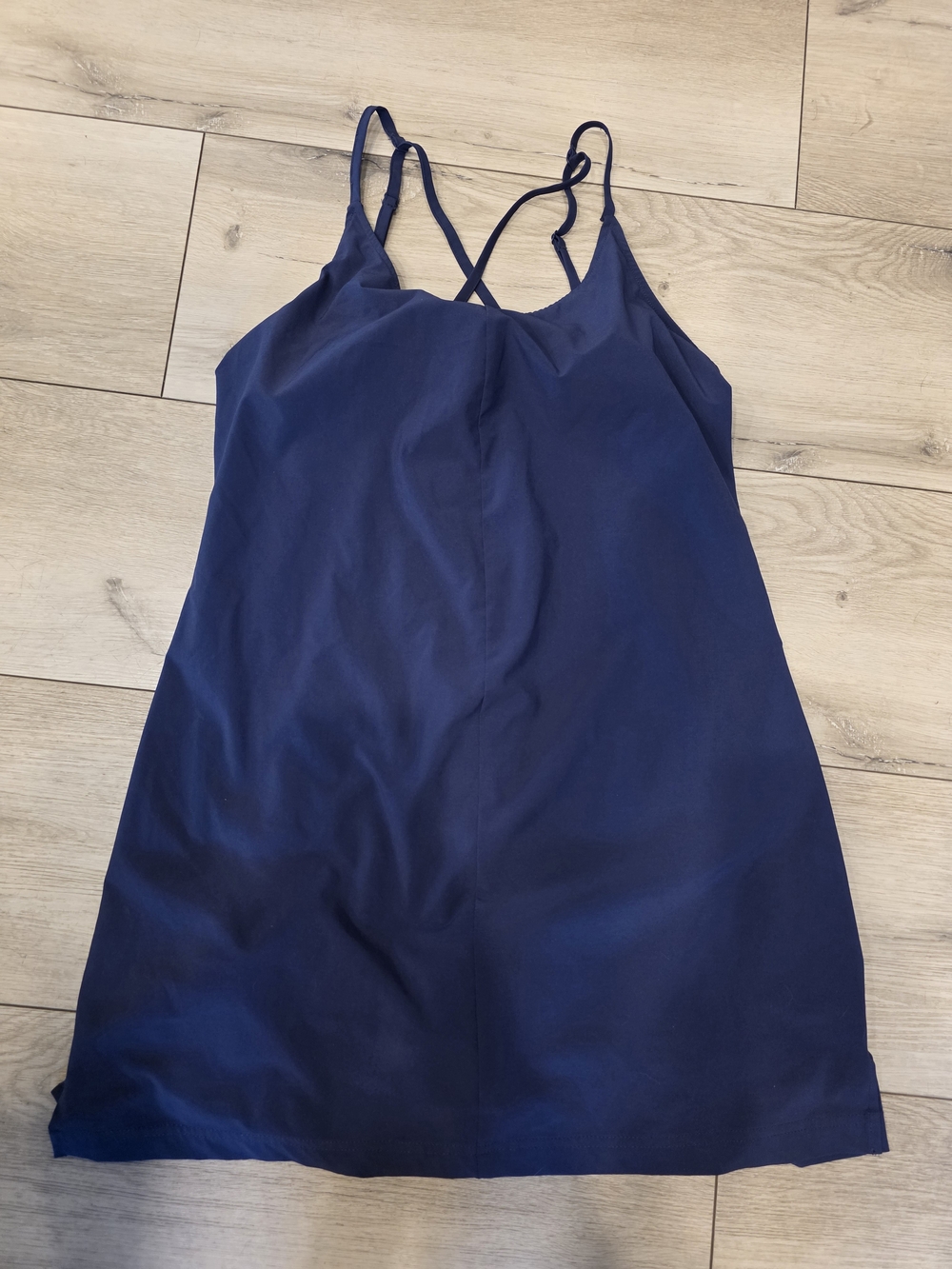 Columbia Navy Strappy Mini Dress